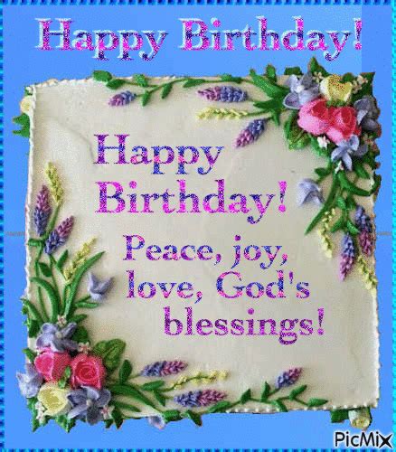 Wishing you all God's blessings on your <b>birthday</b> today. . Happy birthday religious images gif